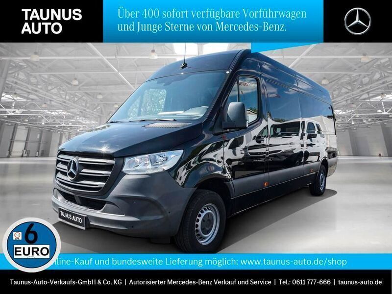 Obsidianschwarz Gebraucht 2019 Mercedes Sprinter Van | 33.142 € (Fairer Preis) - Bild 1/4