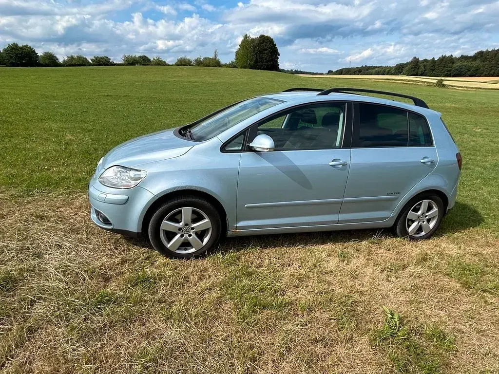 Gebraucht VW Golf Plus Cross United 122 PS (89 kW) 2008 Blau Van / Kleinbus