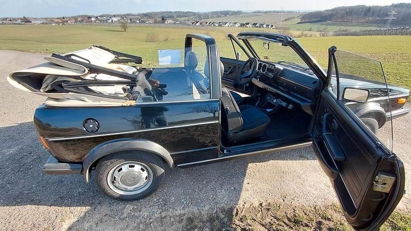 Gebraucht VW Golf Cabriolet 50 PS (36 kW) 1980 Schwarz Cabrio