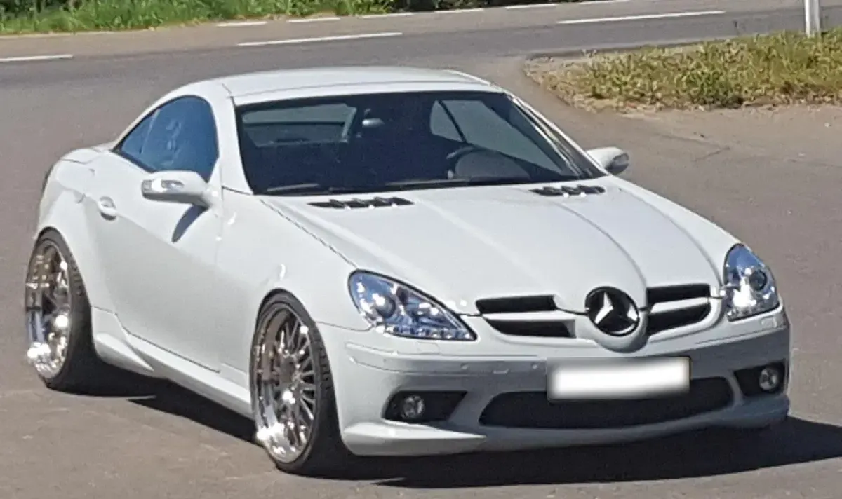Gebraucht Mercedes SLK350 272 PS (200 kW) 2005 Grau Cabrio
