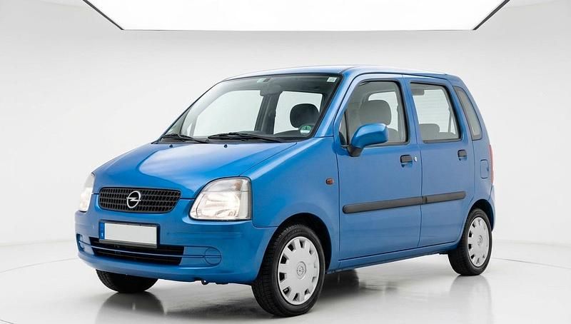 Gebraucht Opel Agila 75 PS (55 kW) 2001 Blau Van / Kleinbus