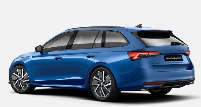 Schwarz (energyblau) Neu 2025 Skoda Octavia SportLine Kombi | 34.000 € (Etwas zu teuer) - Bild 1/3