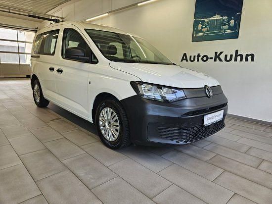 Candyweiß Gebraucht 2022 VW Caddy Basis Van / Kleinbus | 17.900 € (Guter Preis) - Bild 1/4
