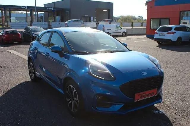Second-hand Ford Puma ST-Line 125 CP (91 kW) 2021 Albastru SUV