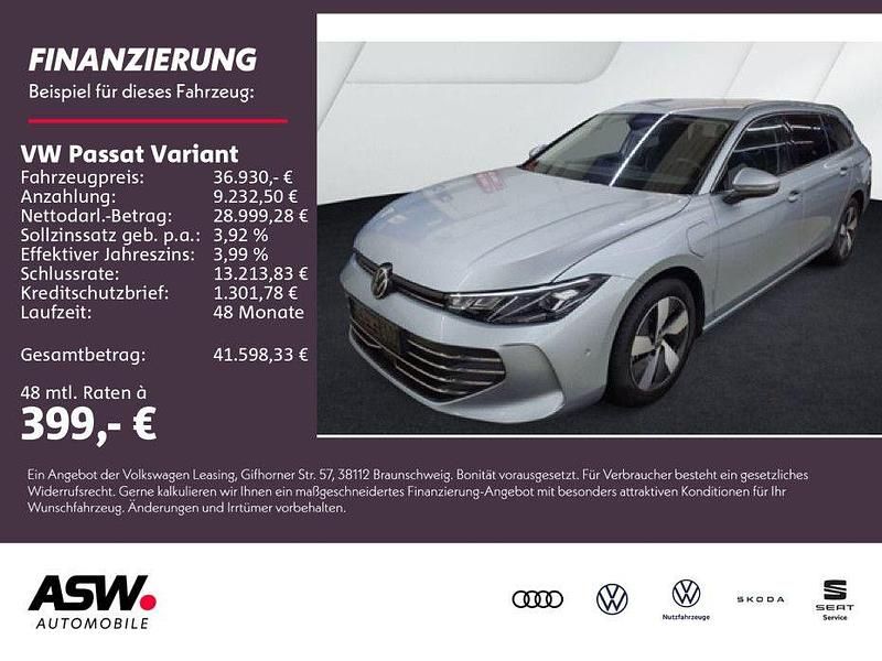 Oyster silver metallic Gebraucht 2025 VW Passat Kombi | 36.930 € (Guter Preis) - Bild 1/4
