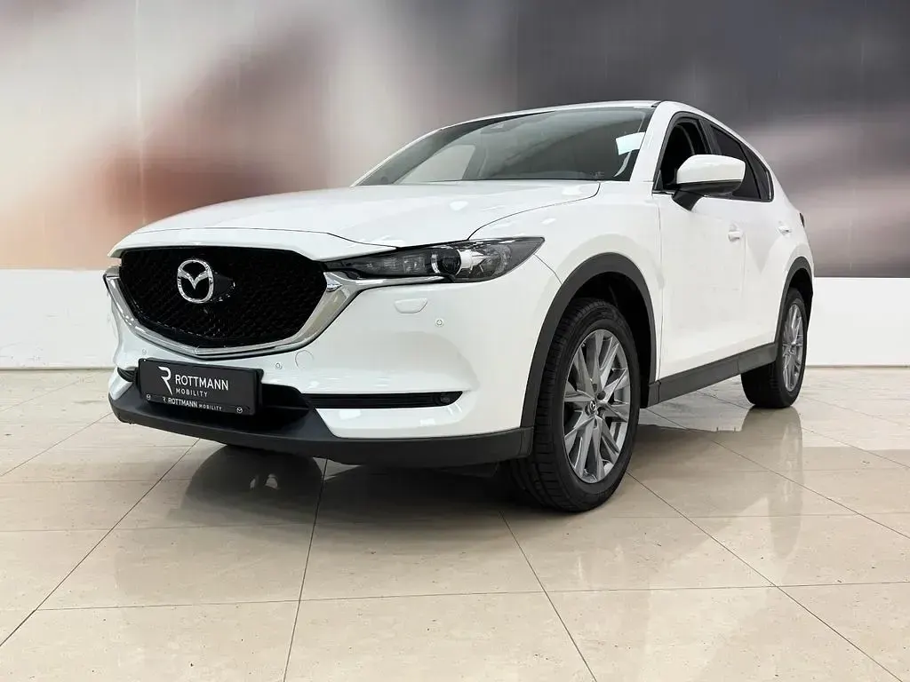 Gebraucht Mazda CX-5 Ad'Vantage 194 PS (142 kW) 2022 Weiß SUV