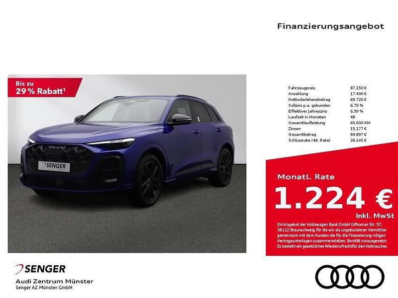 Ultra blau Neu 2025 Audi Q5 Sport SUV | 87.150 € (Teuer) - Bild 1/4