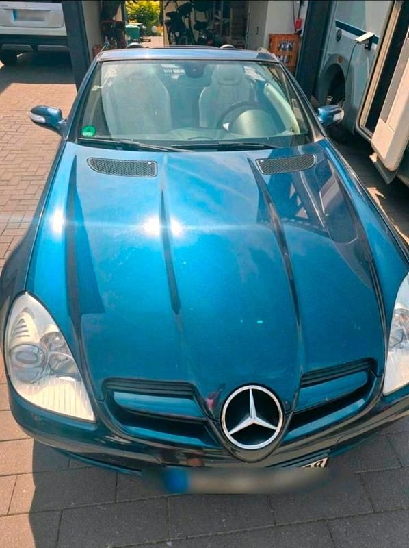 Gebraucht Mercedes SLK280 236 PS (173 kW) 2006 Blau Cabrio