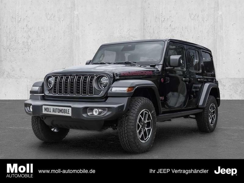 Schwarz Neu 2025 Jeep Wrangler Unlimited Rubicon SUV | 63.950 € (Fairer Preis) - Bild 1/4