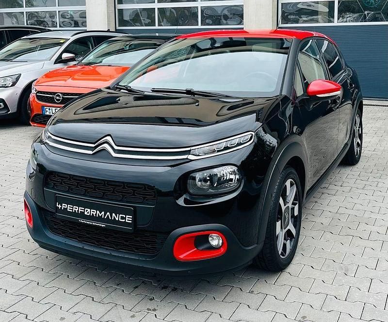 Schwarz Gebraucht 2018 Citroën C3 Shine Kleinwagen | 9.990 € (Fairer Preis) - Bild 1/4