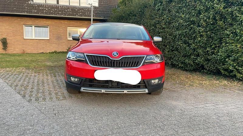 Rot Gebraucht 2017 Skoda Rapid Limousine | 11.500 € (Fairer Preis) - Bild 1/4