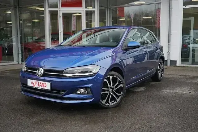 Gebraucht VW Polo Comfortline 116 PS (85 kW) 2019 Blau Kleinwagen