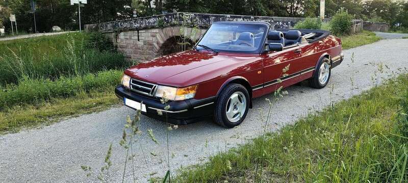 Rot Gebraucht 1991 Saab 900 Cabriolet Cabrio | 30.000 € - Bild 1/4