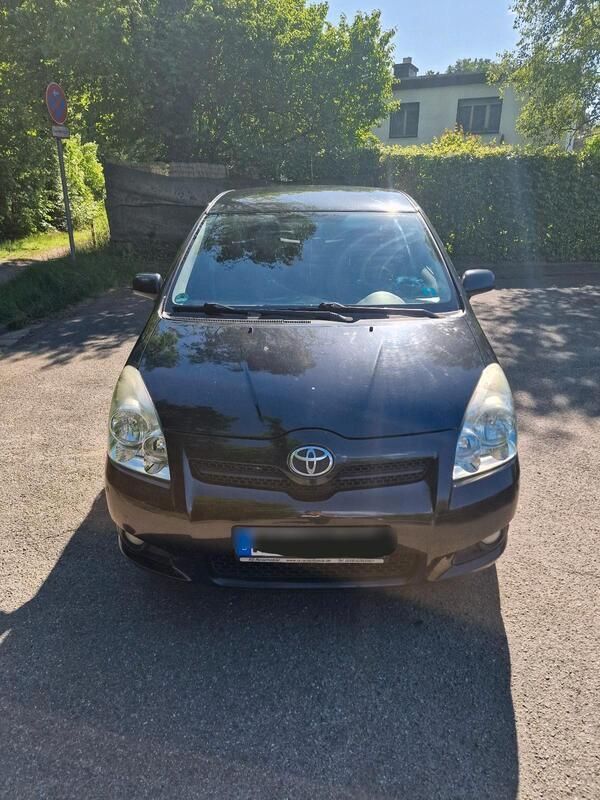 Schwarz Gebraucht 2009 Toyota Corolla Verso Van / Kleinbus | 1.700 € (Superpreis) - Bild 1/4