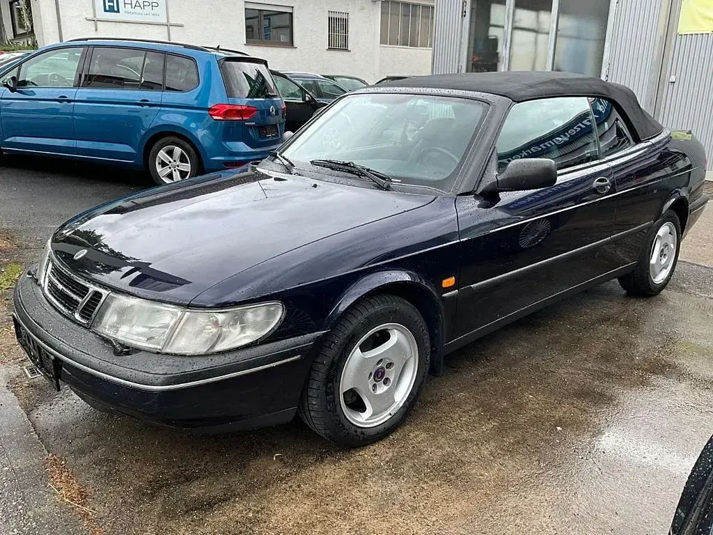 Gebraucht Saab 900 Cabriolet 150 PS (110 kW) 1997 Blau Cabrio