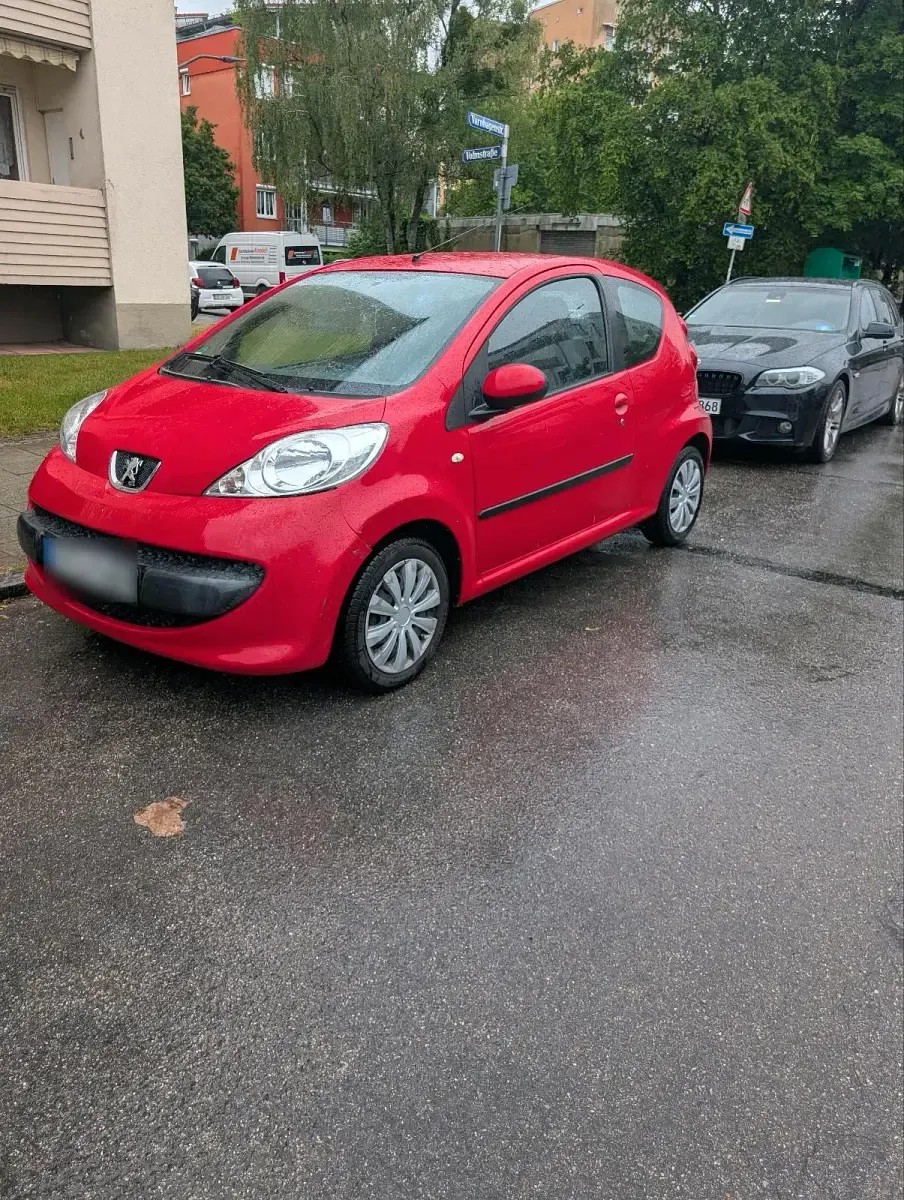 Gebraucht Peugeot 107 69 PS (50 kW) 2006 Rot Kleinwagen