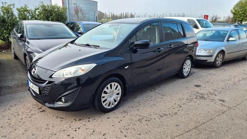 Gebraucht Mazda 5 Edition 150 PS (110 kW) 2012 Schwarz Van / Kleinbus