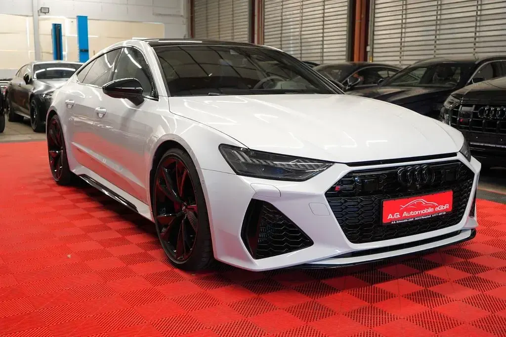 Gebraucht Audi RS7 Sportback Sport 600 PS (441 kW) 2021 Gletscherweiss Kleinwagen