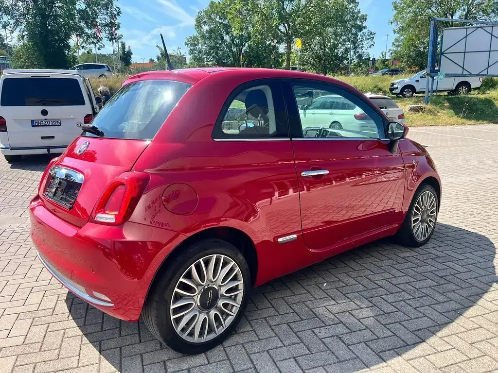 Gebraucht Fiat 500 Lounge 69 PS (50 kW) 2017 Rot Limousine