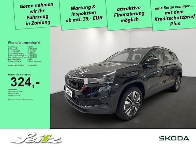 Schwarzmagic perleffekt Gebraucht 2025 Skoda Karoq Selection SUV | 32.699 € (Guter Preis) - Bild 1/2