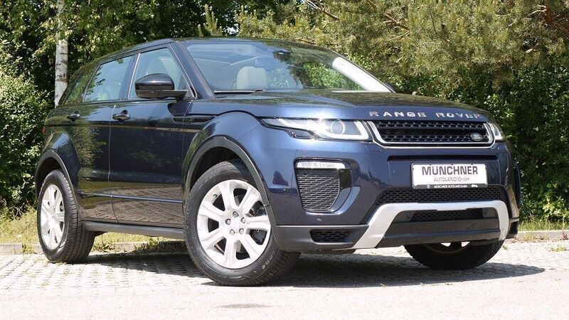 Blau Gebraucht 2016 Land Rover Range Rover evoque Pure SUV | 12.999 € - Bild 1/4
