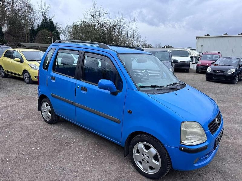 Gebraucht Opel Agila Comfort 75 PS (55 kW) 2001 Blau Van / Kleinbus