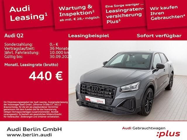 Daytonagrau perleffekt Gebraucht 2024 Audi Q2 S-Line SUV | 41.200 € - Bild 1/3