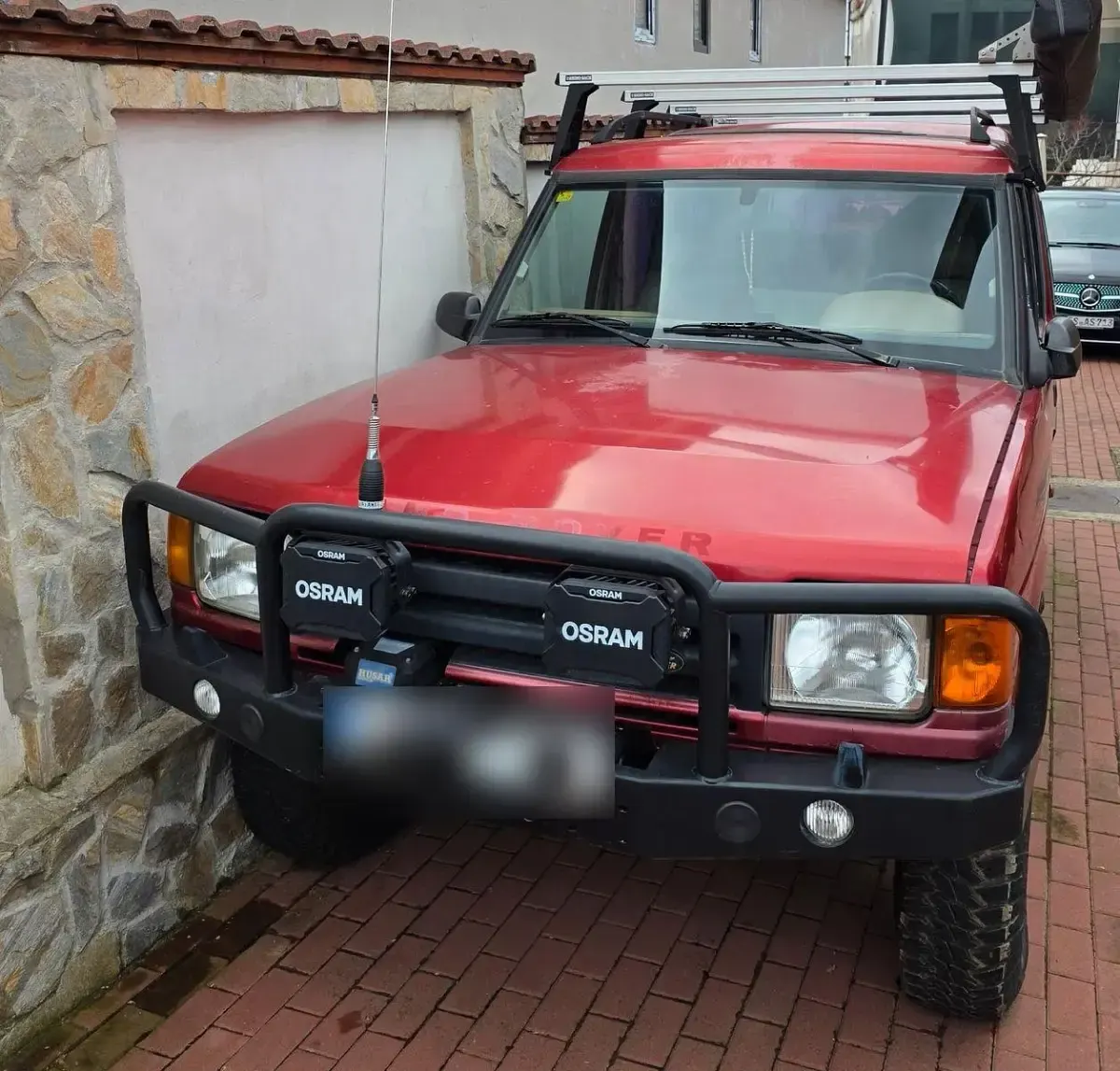 Gebraucht Land Rover Discovery 113 PS (83 kW) 1997 Rot SUV