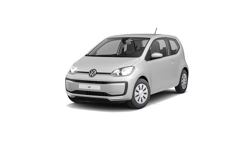 Gebraucht VW up! 65 PS (47 kW) 2021 Tungsten silver metallic (metallic) Kleinwagen