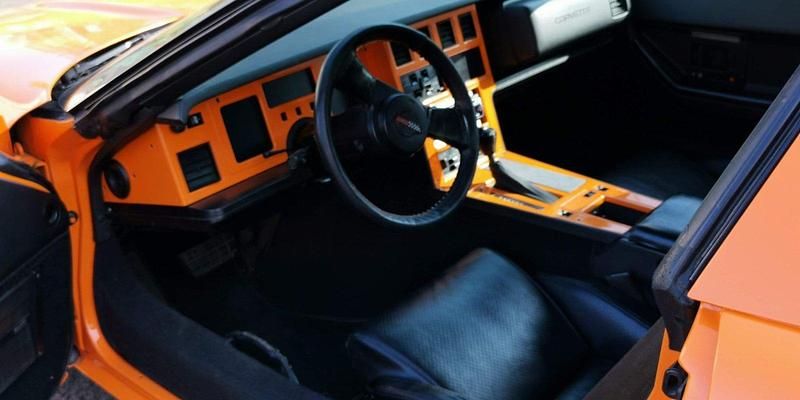 Gebraucht Chevrolet Corvette C4 240 PS (176 kW) 1984 Orange Cabrio