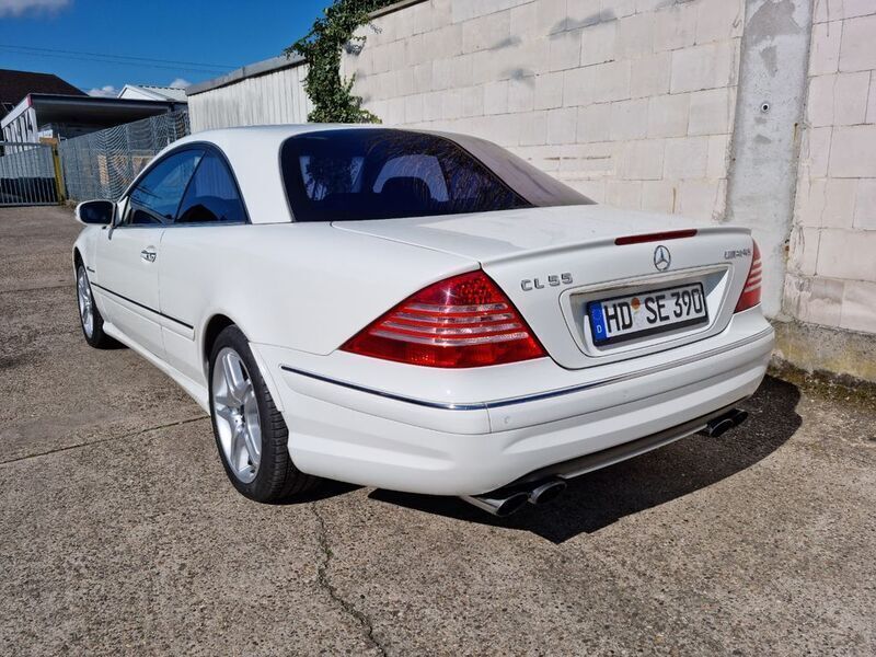 Gebraucht Mercedes CL55 AMG AMG 500 PS (367 kW) 2003 Alabasterweiss  unilack Coupé