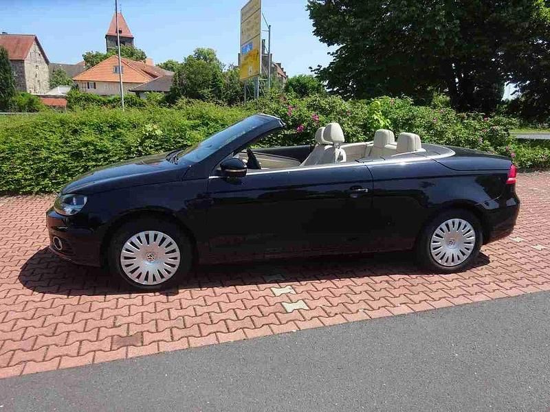 Schwarz Gebraucht 2014 VW Eos Cabrio | 8.200 € (Fairer Preis) - Bild 1/2