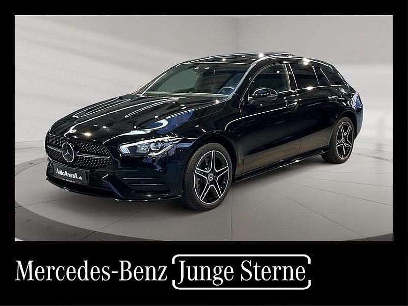 Unilack nachtschwarz Gebraucht 2022 Mercedes CLA250e Shooting Brake AMG Kombi | 28.750 € (Fairer Preis) - Bild 1/4