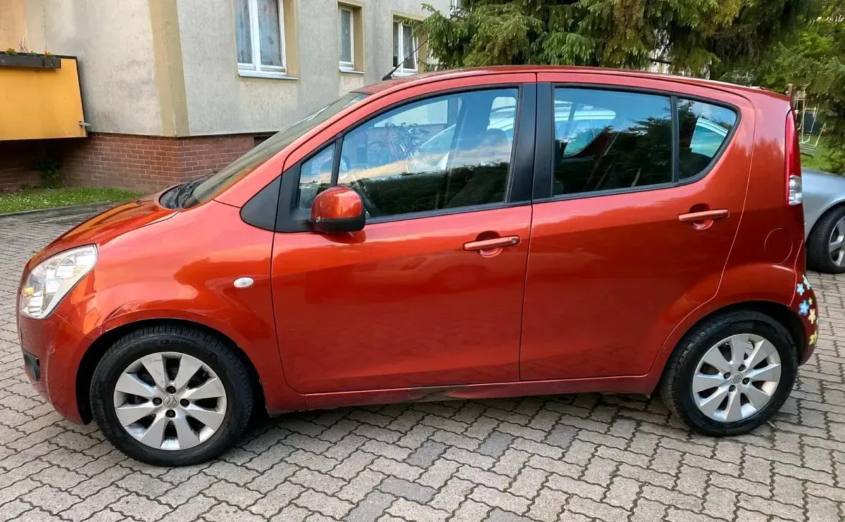 Gebraucht Suzuki Splash 86 PS (63 kW) 2009 Orange Kleinwagen