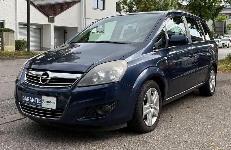Blau Gebraucht 2010 Opel Zafira Edition Van / Kleinbus | 3.990 € (Fairer Preis) - Bild 1/4