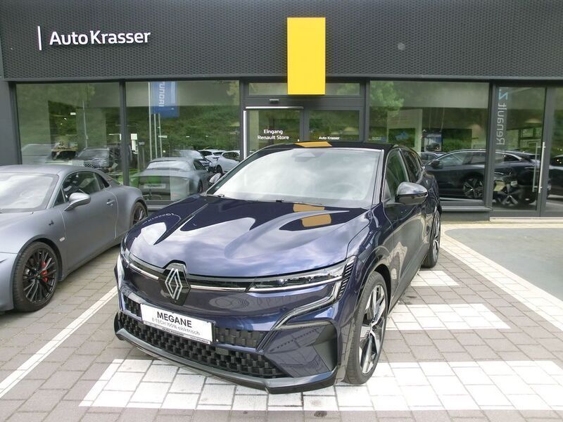Blau (metallic) Gebraucht 2022 Renault Mégane Techno Limousine | 30.990 € (Guter Preis) - Bild 1/4