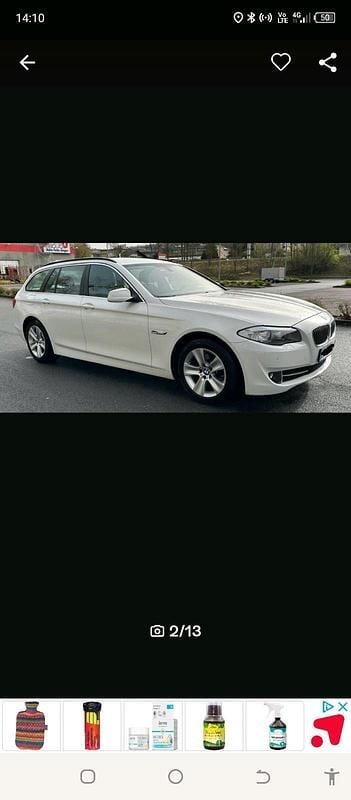 Gebraucht BMW 520 180 PS (132 kW) 2012 Weiß Kombi
