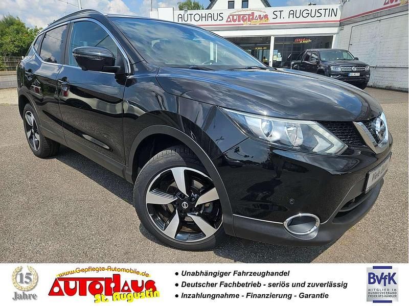 Black (m) (metallic) Gebraucht 2017 Nissan Qashqai N-Vision SUV | 14.850 € (Fairer Preis) - Bild 1/4