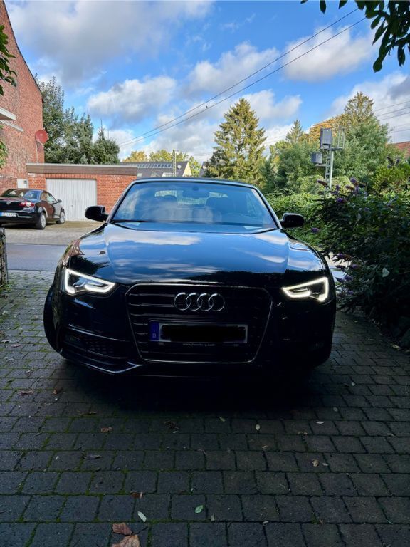 Schwarz Gebraucht 2015 Audi A5 Cabriolet S-Line Cabrio | 17.500 € (Fairer Preis) - Bild 1/4