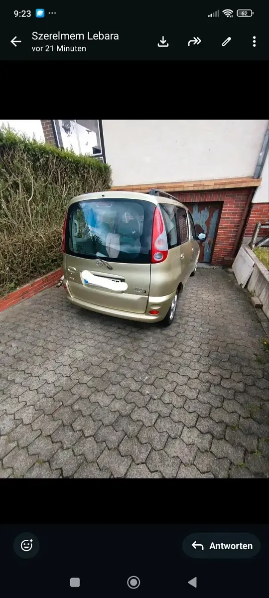 Gebraucht Toyota Yaris 86 PS (63 kW) 2000 Gold Kombi