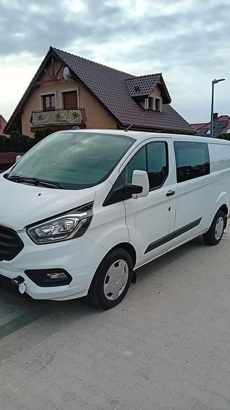 Gebraucht Ford Transit Custom 130 PS (95 kW) 2021 Weiß Van / Kleinbus