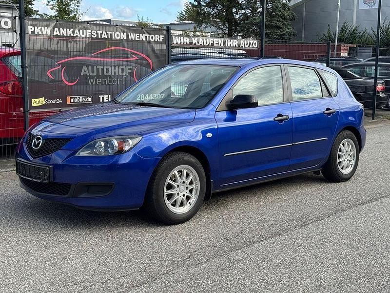 Blau Gebraucht 2007 Mazda 3 Inclusive Limousine | 3.950 € (Etwas zu teuer) - Bild 1/4