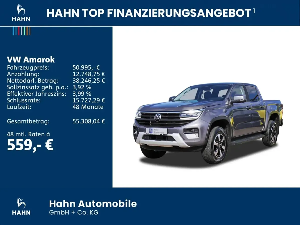 Gebraucht VW Amarok Life 205 PS (150 kW) 2024 Grau Pickup
