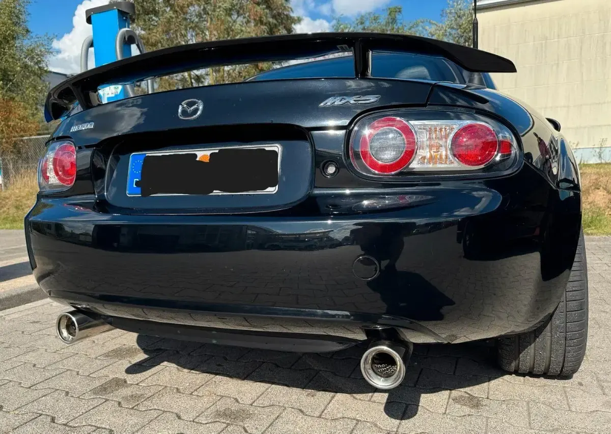 Gebraucht Mazda MX5 126 PS (92 kW) 2007 Schwarz Cabrio