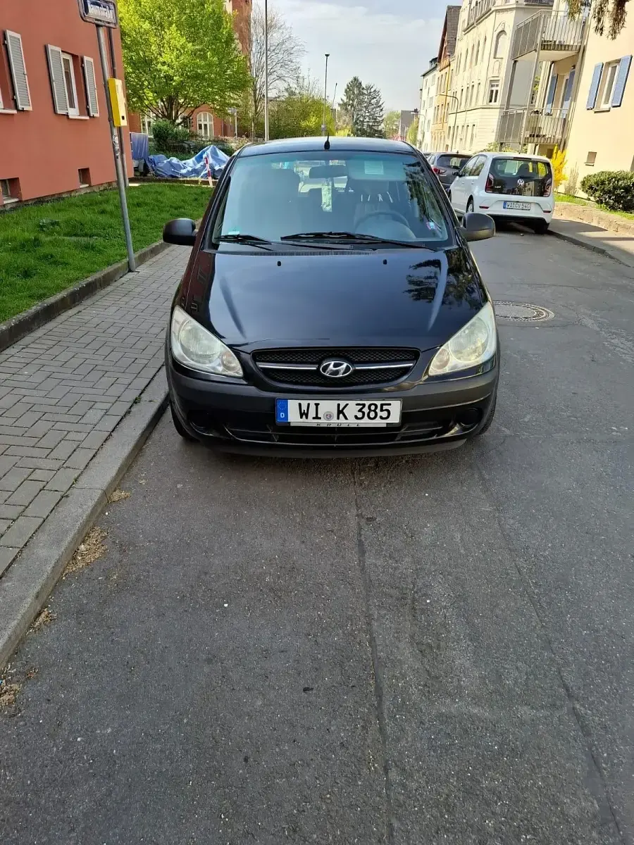 Gebraucht Hyundai Getz 67 PS (49 kW) 2008 Schwarz Kleinwagen