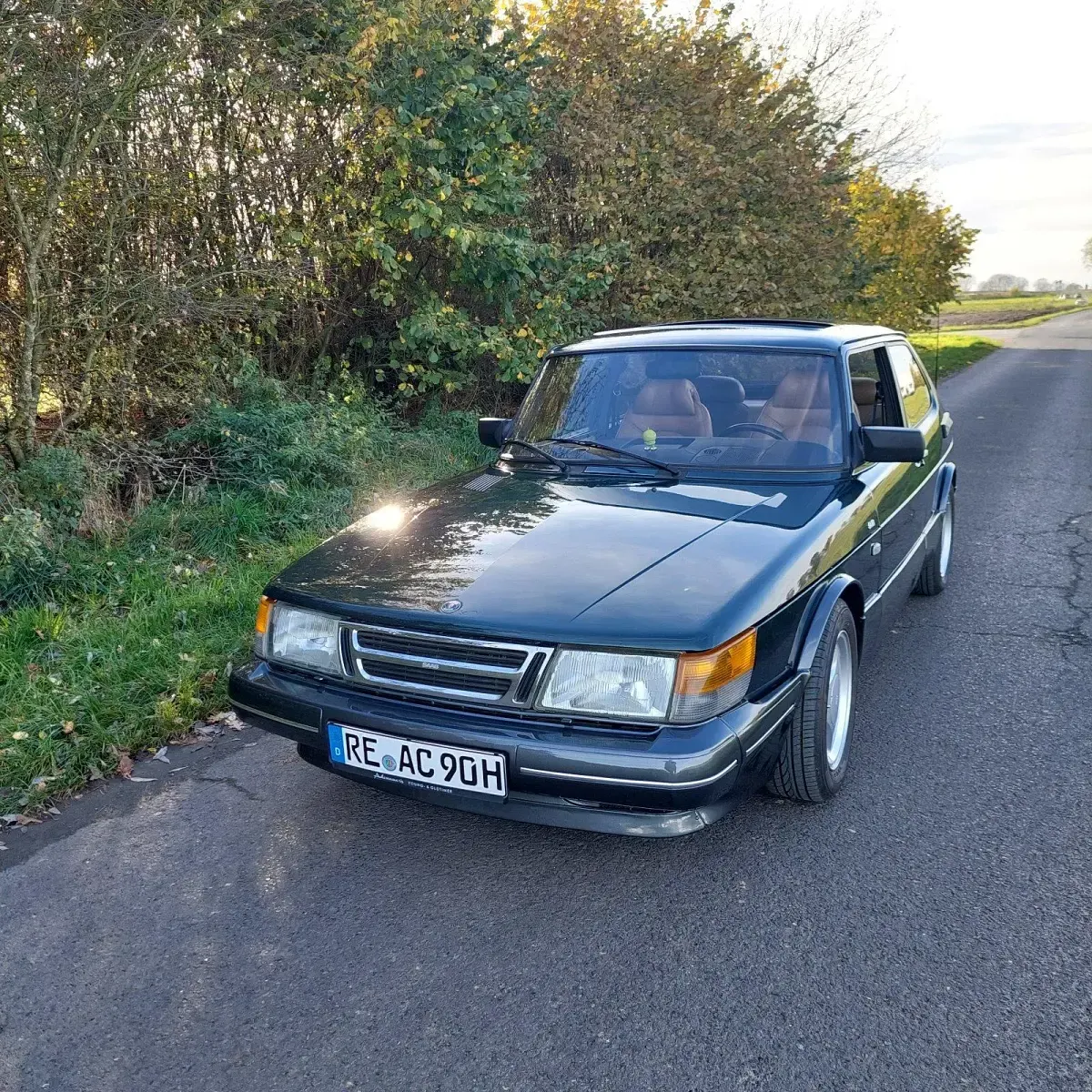 Gebraucht Saab 900 Aero 135 PS (99 kW) 1991 Grün Coupé