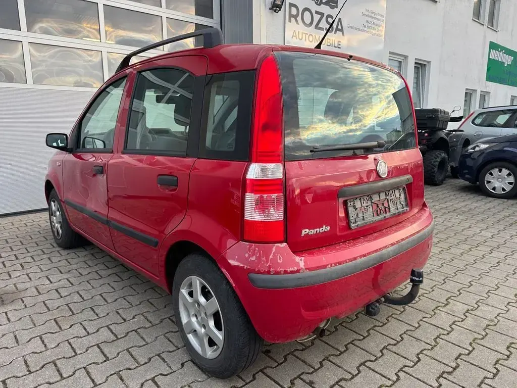 Gebraucht Fiat Panda Dynamic 60 PS (44 kW) 2009 Rot Kleinwagen
