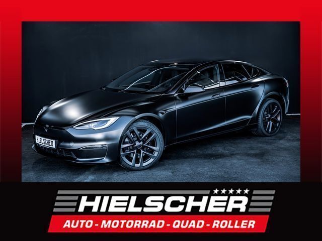 Schwarz Gebraucht 2023 Tesla Model S Plaid Limousine | 99.900 € - Bild 1/4
