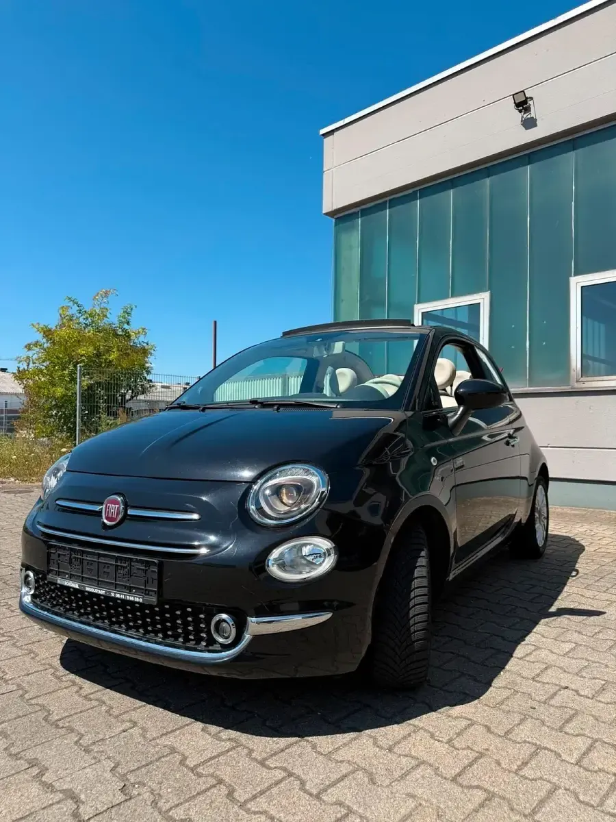 Gebraucht Fiat 500C Lounge 86 PS (63 kW) 2016 Schwarz Cabrio