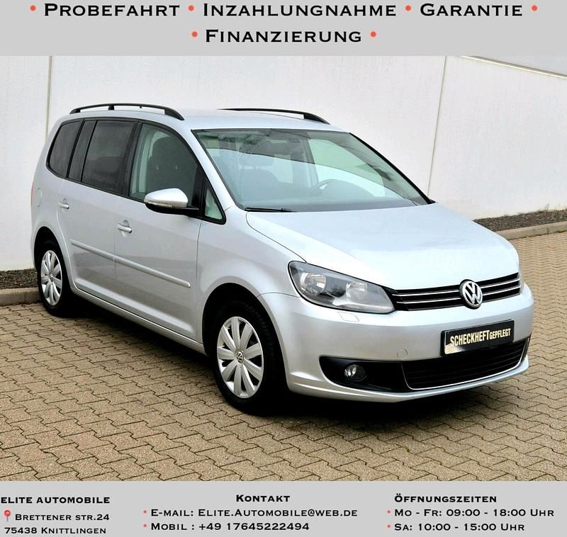 Gebraucht VW Touran 105 PS (77 kW) 2013 Silber Van / Kleinbus